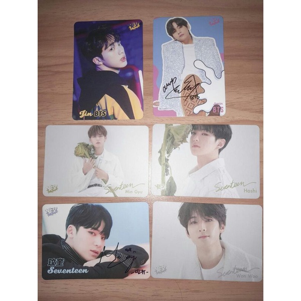Yes Card BTS SEVENTEEN