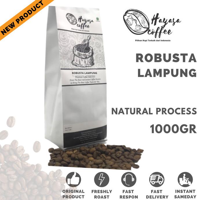 

Kopi Hayasa Lampung Robusta - 1Kg