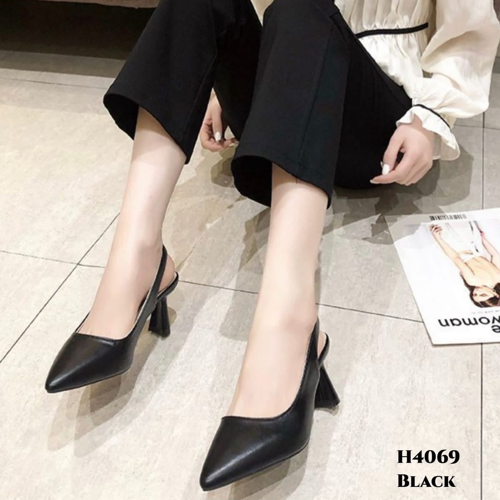 PRF High Heels Sandals Elegant Casual Shoes For Women Stylish Korea H4069