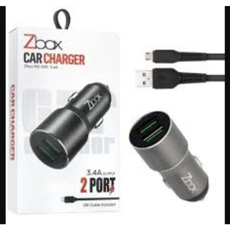 (Origjnal Zbox) charger mobil Zbox ME330 3,4A 2usb