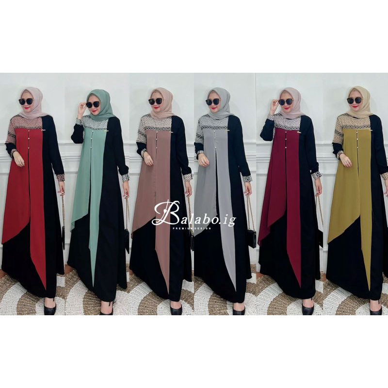 Gamis Balabo Azzura