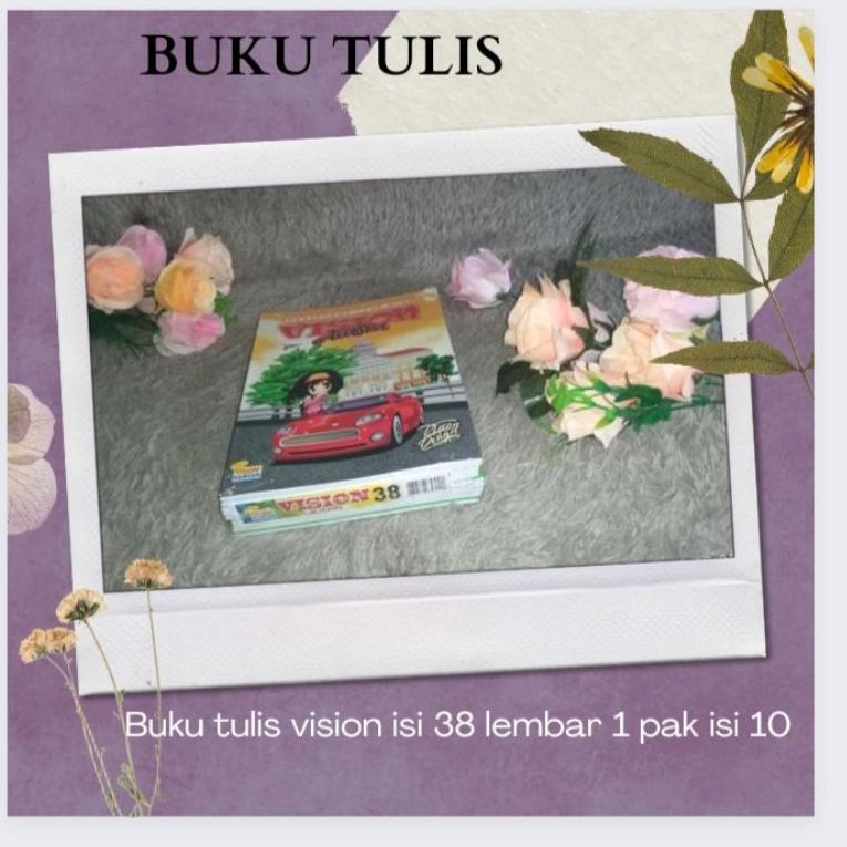 

BELANJA MURMER buku tulis vision isi 38 lembar ♯ 856