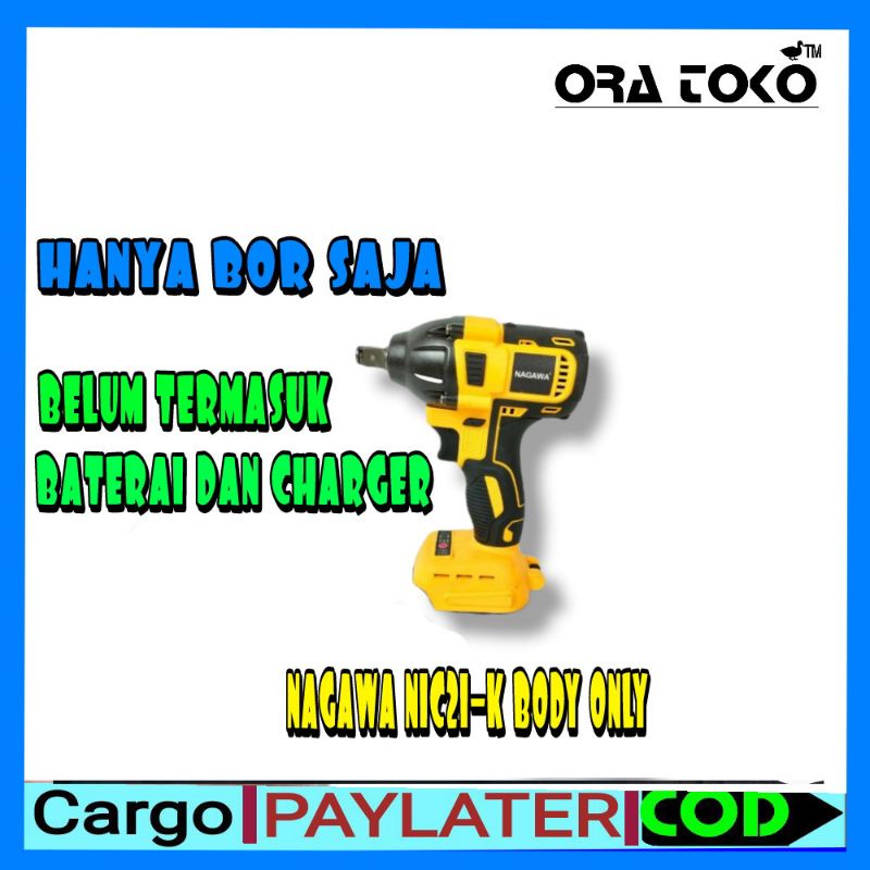 Impact wrench Sunctool  jld Nagawa( unit only) Bor Baut Brushless
