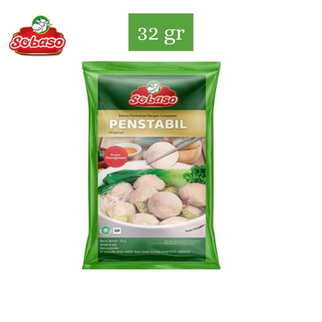 Tepung Pengenyal Penstabil Bakso Sobaso 32gr