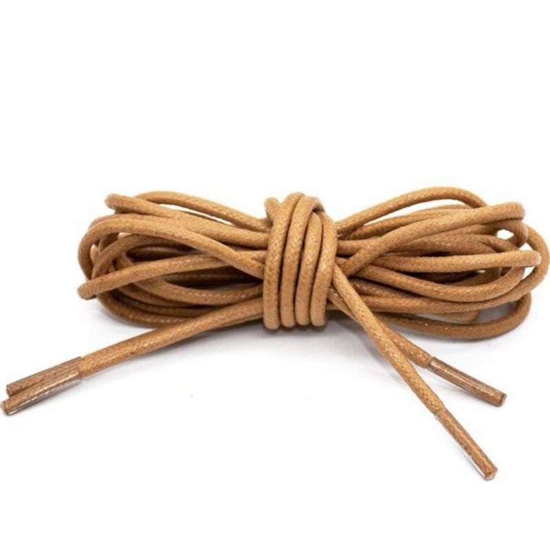 tali sepatu(lilin bulat premium)tali lilin bulat coklat