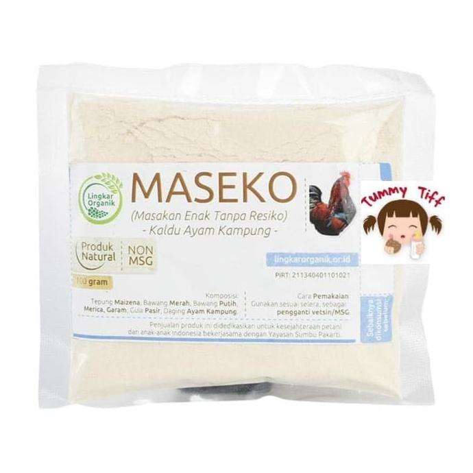 

Maseko REFILL Kaldu Organik AYAM Non MSG Lingkar Organik 100 gr