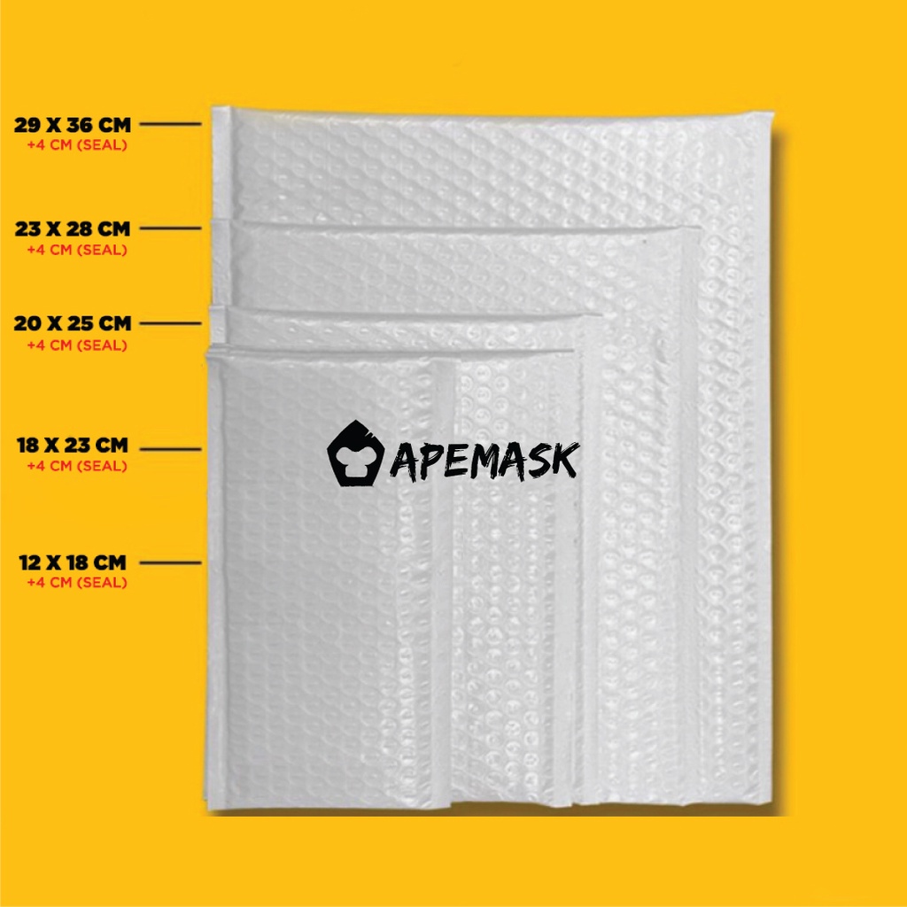 

BUBBLE AMPLOP - BUBBLE PACKING - BUBBLE MAILER - PACKAGING ONLINE