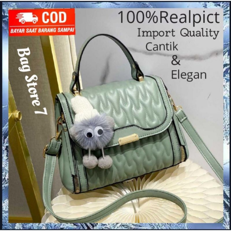 TAS SELEMPANG CANTIK FASHION WANITA CEWEK REMAJA PEREMPUAN IBU IBU IMPORT TERBARU 2022 PREMIUM ORIGI