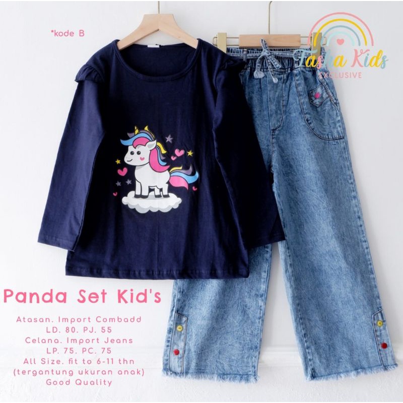 PANDA SET KIDS By FASHA KIDS