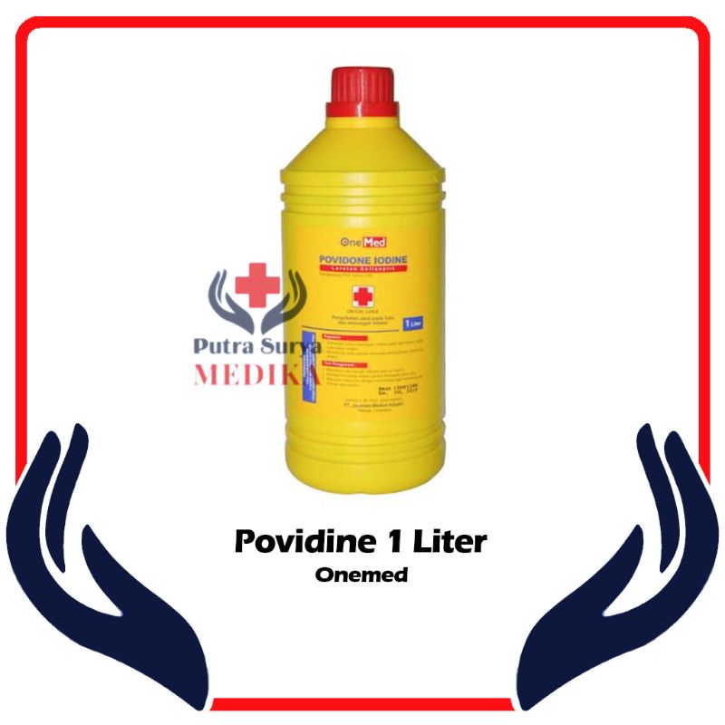 Povidine OneMed 1 Liter | Obat Luka | Obat Merah