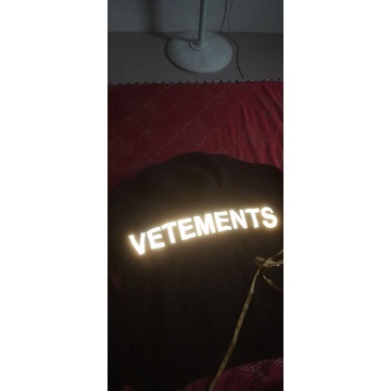 Hoodie Vetements Staff Reflective (preloved second)