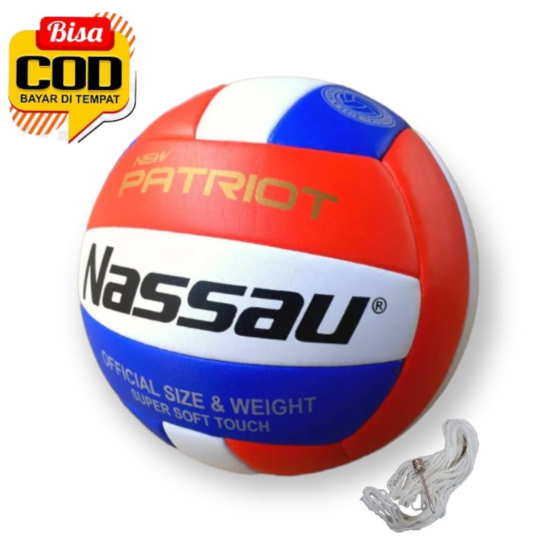 BOLA VOLLY./BOLA VOLLY NASSAU./BOLA VOLLY KUALITAS JAHIT.