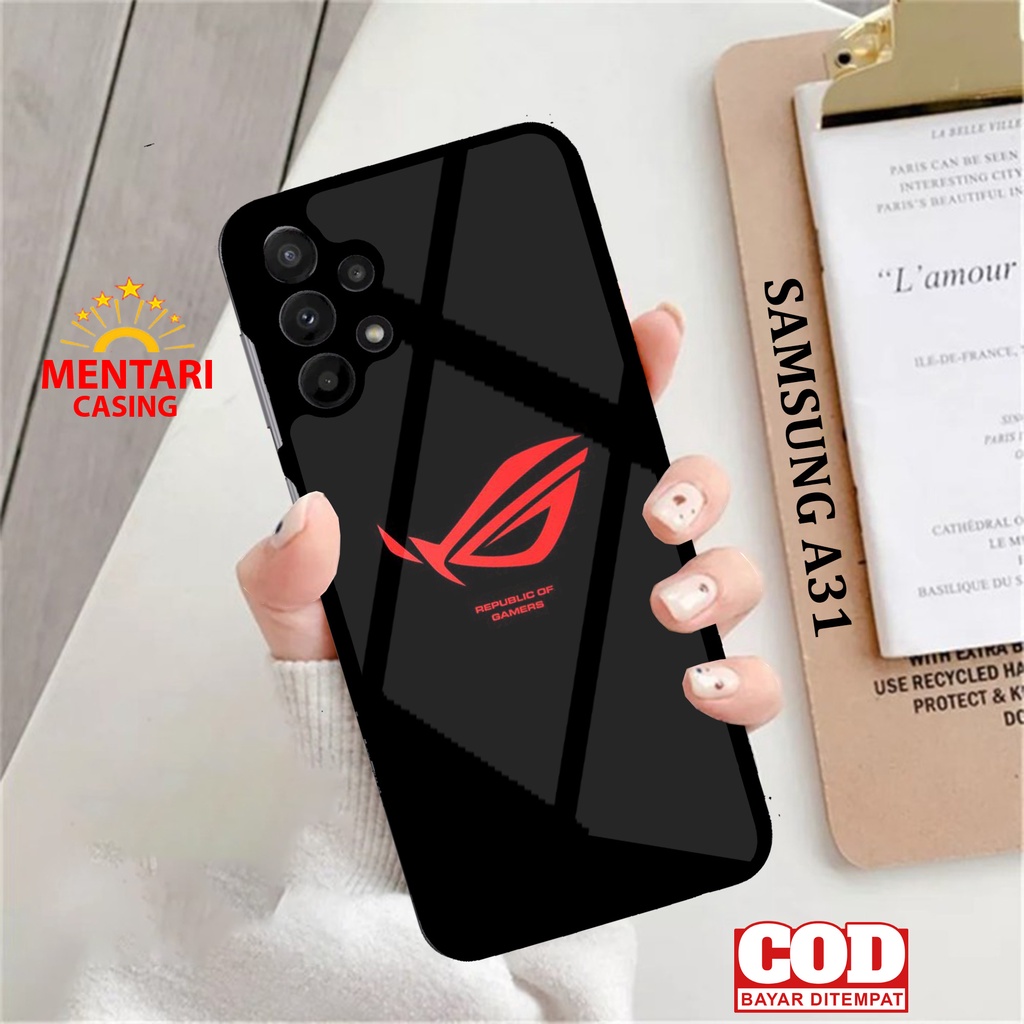 Case SAMSUNG A31 CASING SAMSUNG A31 [ ROG BARU ] Mentari casing case hp kondom hp case custom case c