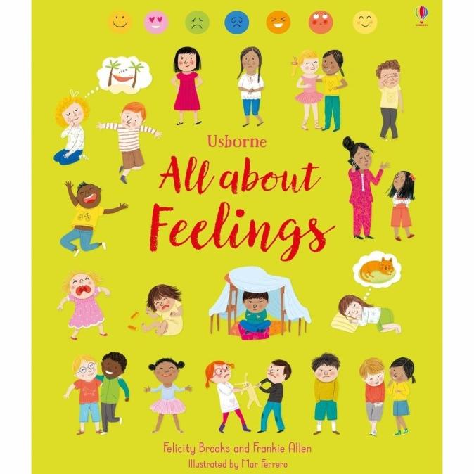 

Promo Usborne All About Feelings. Buku Anak Import