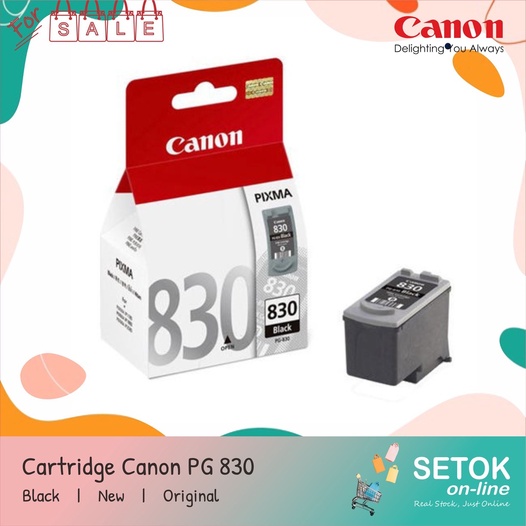 Cartridge Canon PG-830 Black New Original For Canon iP1880 iP1980 MP145 MP198