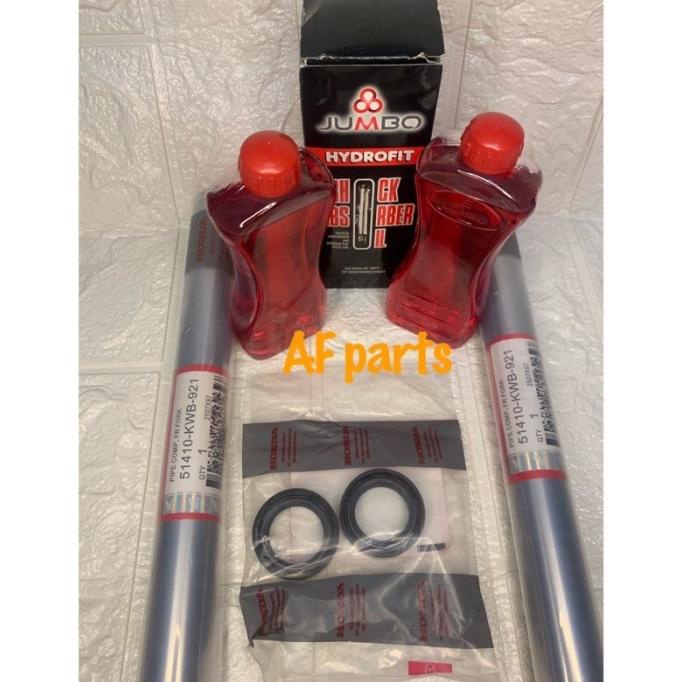 Jual paket AsShock depan+oli+seal HONDA revo abs absolute blad Revo fit