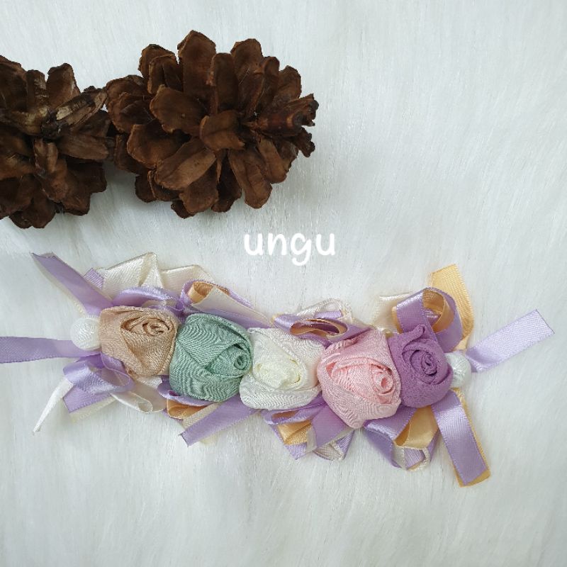 Bunga Kuncup Sifon Rangkai Pita Per 1 Pcs