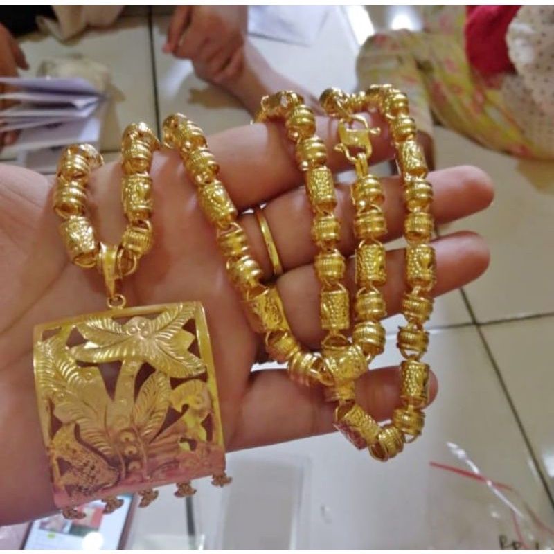 KALUNG JUMBO EMAS MUDA kadar 15% (20 gram)