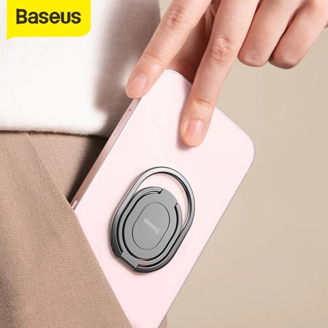 Baseus Ring Stand Phone Holder 360 Cincin Hp Magnetic iRing Bracket