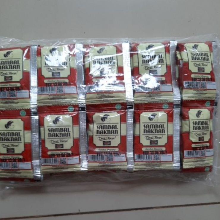 

Makin laris--Sambal Naknan enak Mantap dan Pedas tersedia Level 3 Pedas dan Extra Pedas level 5