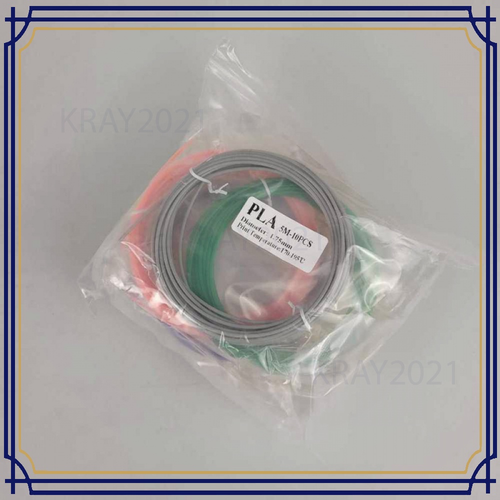 3D Pen Filaments ABS PLA 1.75mm 10 Colors 5 Meter -AT088