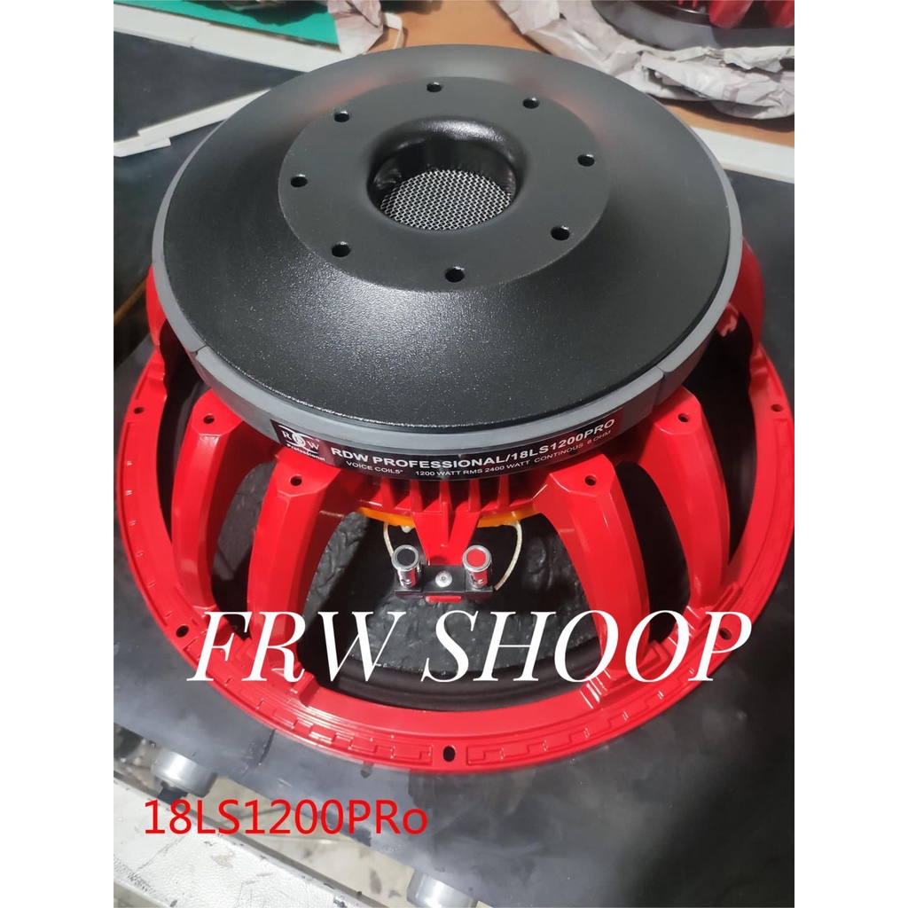 SPEAKER KOMPONEN RDW 18LS1200PRO / RDW 18 LS 1200 PRO COIL 5 INCH