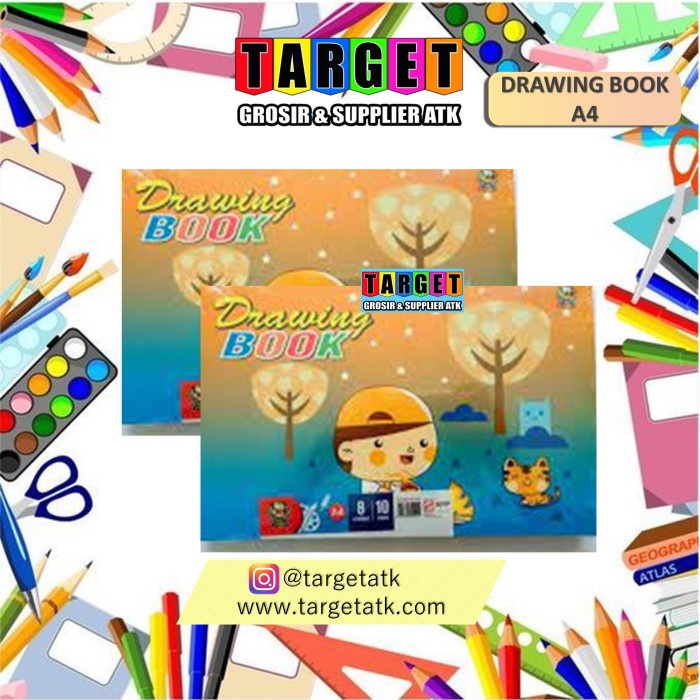 

Dijual Dodo Buku Gambar A4 Pack/Drawing Book/A4 Terlaris