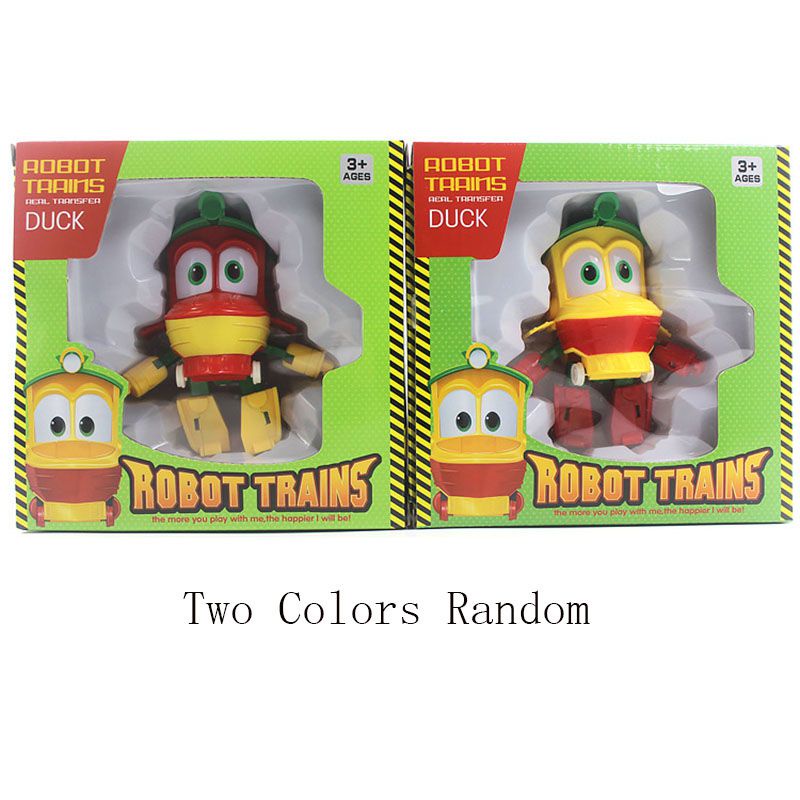 Must-have Robot Trains Rt Kay Transformer Train Figure Mainan Animasi Korea
