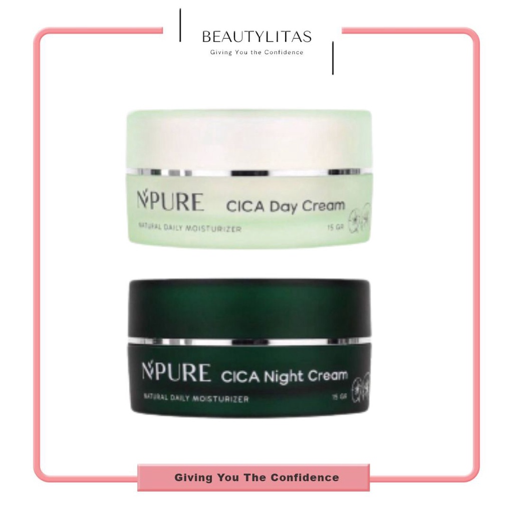 [NEW PACKAGING] NPURE Day / Night Cream Centella Asiatica (Cica Series)