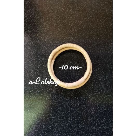 Gelang Rotan Ring Rotan Gelang Lempar 10cm