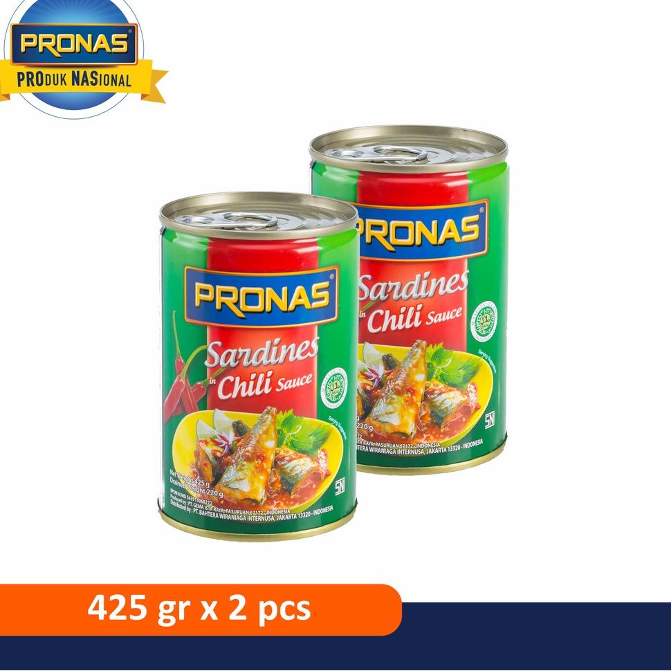

10.10 Flash Sale PRONAS Sarden Chili 425 g Bundling 2 pcs !!