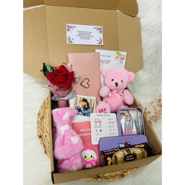 

[ COD ] Kado Ulang Tahun Cewek Hampers Ultah Kado Anniversary Hadiah Ultah - A-Lengkap