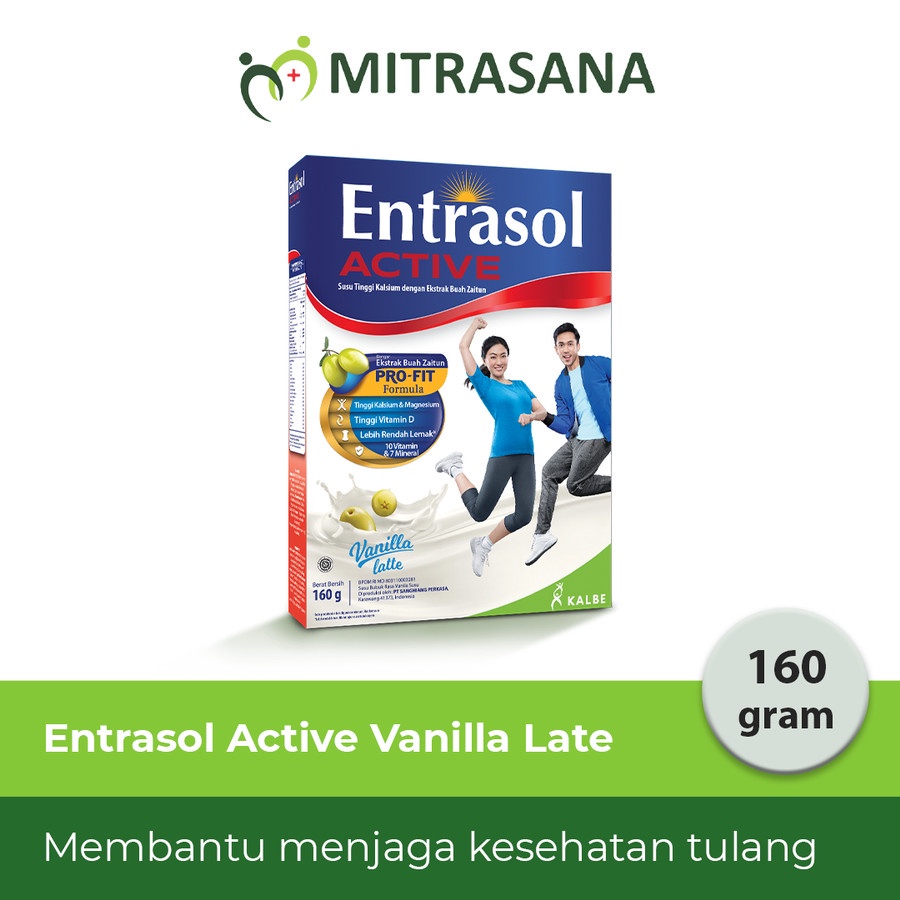 Entrasol Active Vanilla Latte 160gr