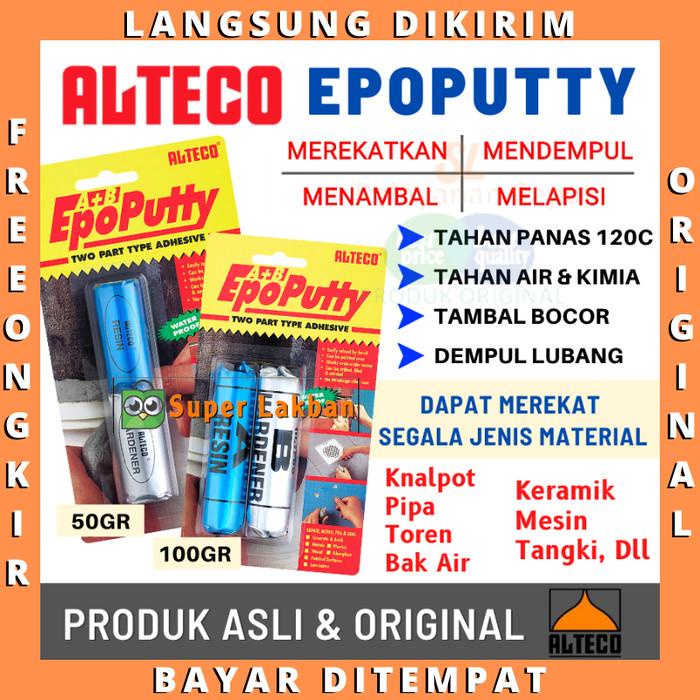 Lem Pipa Lem Alteco Epoputty Penutup Bocor Toren Pipa Kitchen Sink Wastafel