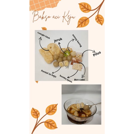 

(COD) bakso aci termurah full keju homemade