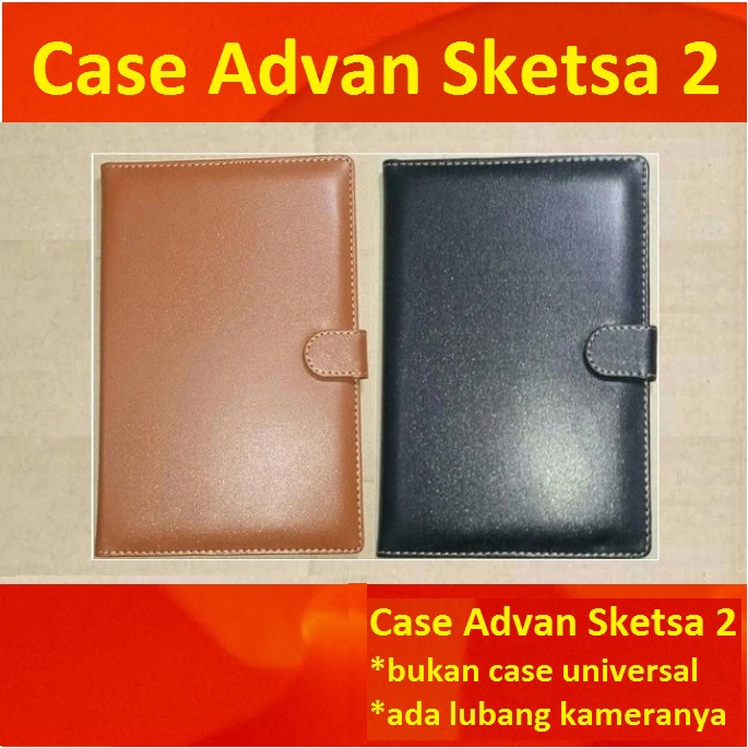Case Advan Tab Sketsa 2 10.1 Inch Book Cover Flip Cover Leather Case Flip Case hi it