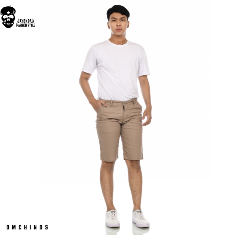 Celana Chino Pendek Pria Chinos Short Pants Slim fit Outfit Premium Distro Casual Santai