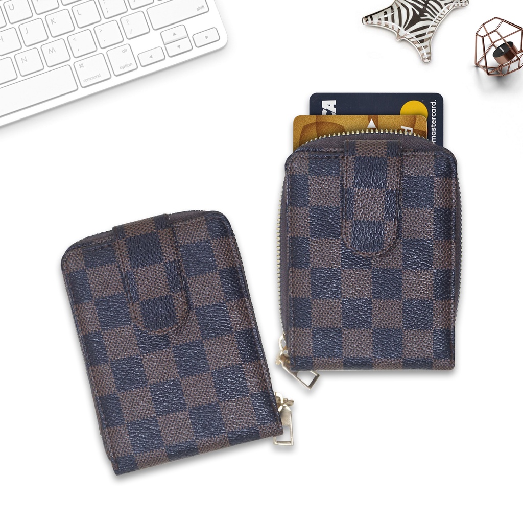 ADOLANE 018 DOMPET KARTU  KANCING RESLETING / DOMPET  RESLETING / DOMPET KARTU / DOMPET MULTIFUNGSI