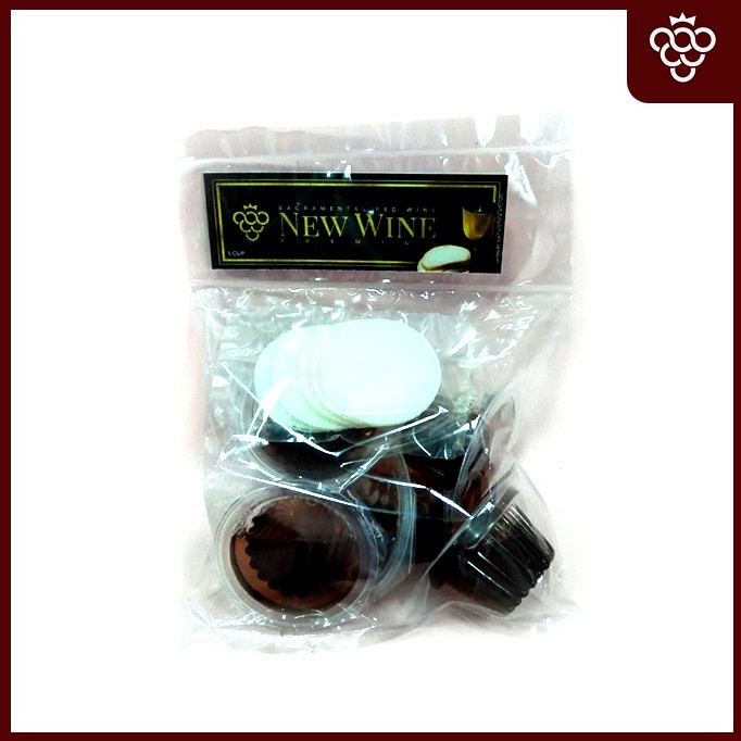 

Minuman Perjamuan Gereja Premium Isi 5 + Hosti