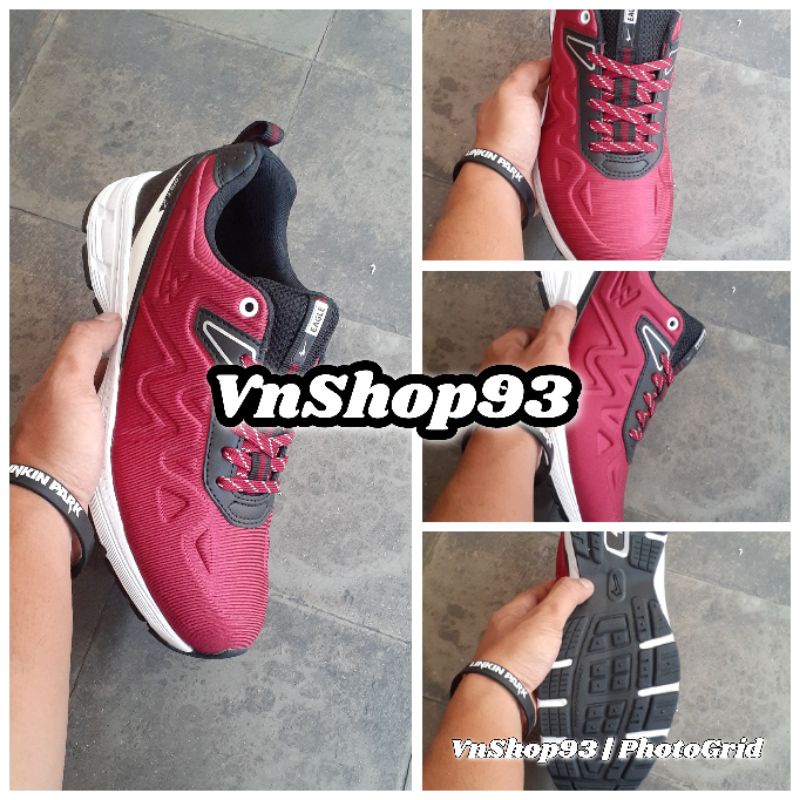 Eagle Force 2 Sepatu Running Lari Jogging Olahraga Fashion Pria Wanita