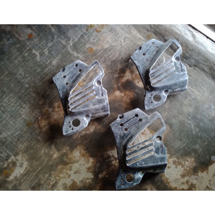 Cover Gear Depan Ninja r Ninja rr coak Bahan Fiberglass NON FINISHING