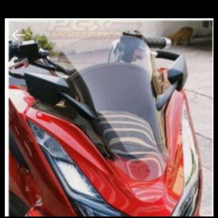 Visor/Windshield + Spion Variasi Pcx 160 2021