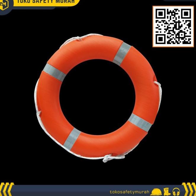 Ringbuoy Ring Buoy Life Buoy Fiber Ban Pelampung Penolong Kapal Best