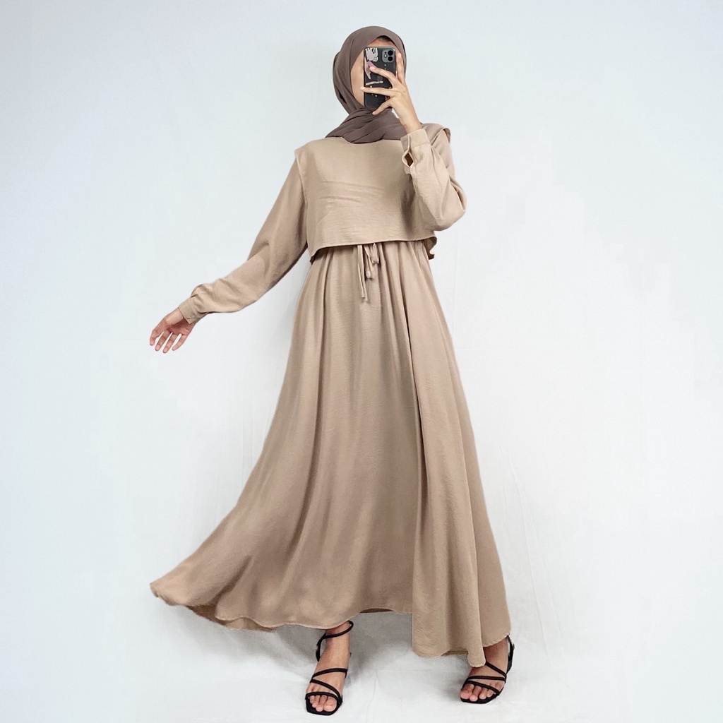 IL - DRESS MUSLIM FREYA SERIES / GAMIS FREYA BAJU WANITA MUSLIM