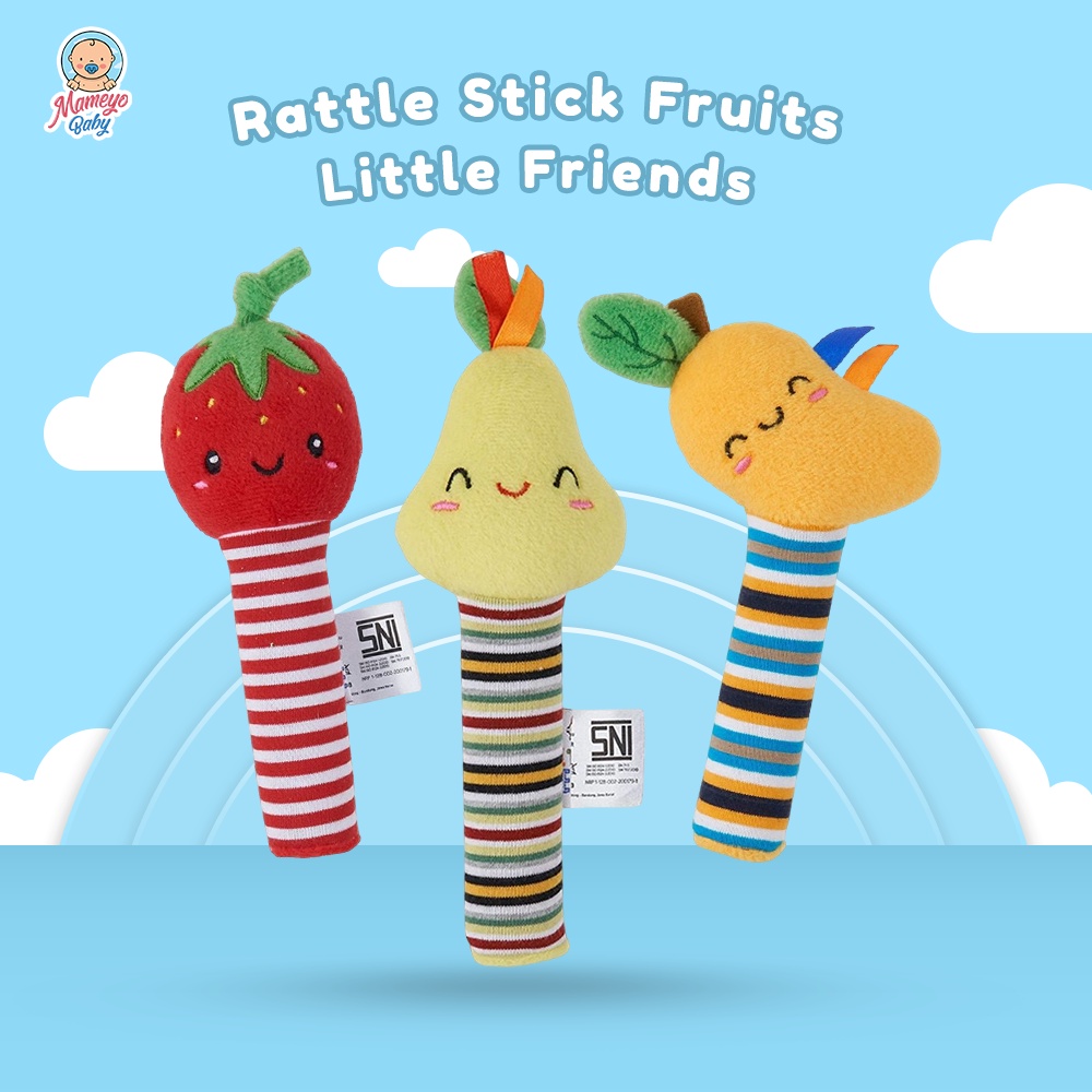 Rattle Stick Fruits - LFR2310 LFR2320 LFR2330 -Little Friend