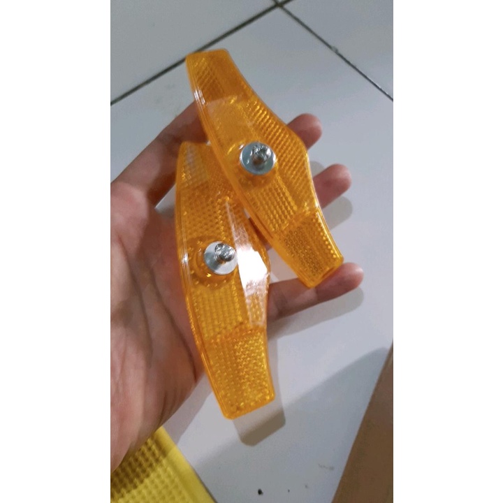 Asesoris lampu Mata Kucing / Reflektor Jari-jari / Spoke Sepeda