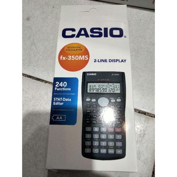 

Kalkulator Scientific Casio FX 350 ms