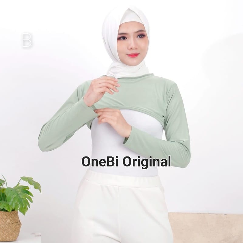 Manset Croptop Balero Lengan Sambung Kimberly Spandek Jersey up To Xl