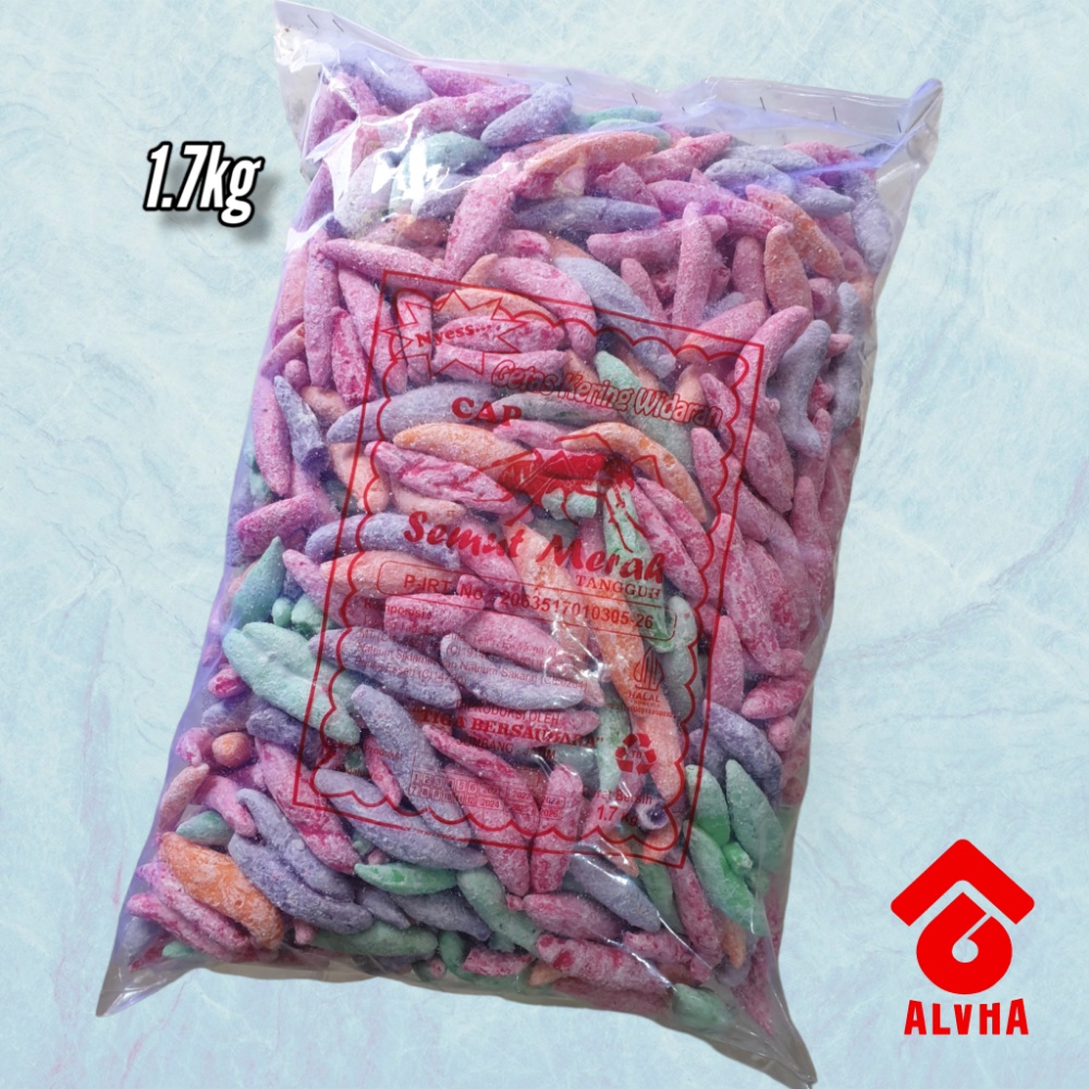 Getas Kering Widaran Semut Merah Donat Panjang 1.7kg