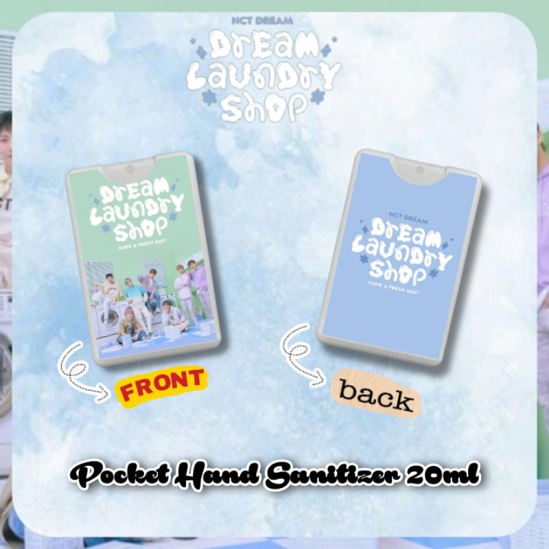 NCT Dream Laundry Shop Hand Sanitizer Pocket Hand Sanitizer